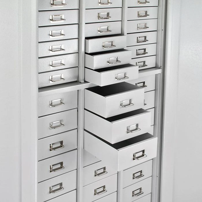 ADB Werkzeugschrank 40662, Aus Metall, 60 Schübe, Lichtgrau, 80 X 179 X 41cm 4 ADB Werkzeugschrank 40662, Aus Metall, 60 Schübe, Lichtgrau, 80 X 179 X 41cm – Bild 4