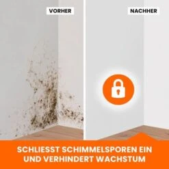 P.C.I Anti-Schimmel-Farbe Schimmel Schock 4.0, Spray, Weiß, Antibakteriell, 300 Ml -Hause Gemischtwaren Geschäft fe1644b2ed3569376c76e80938a3173aa3168f52 anti schimmel farbe p.c.i schimmel schock 4.0